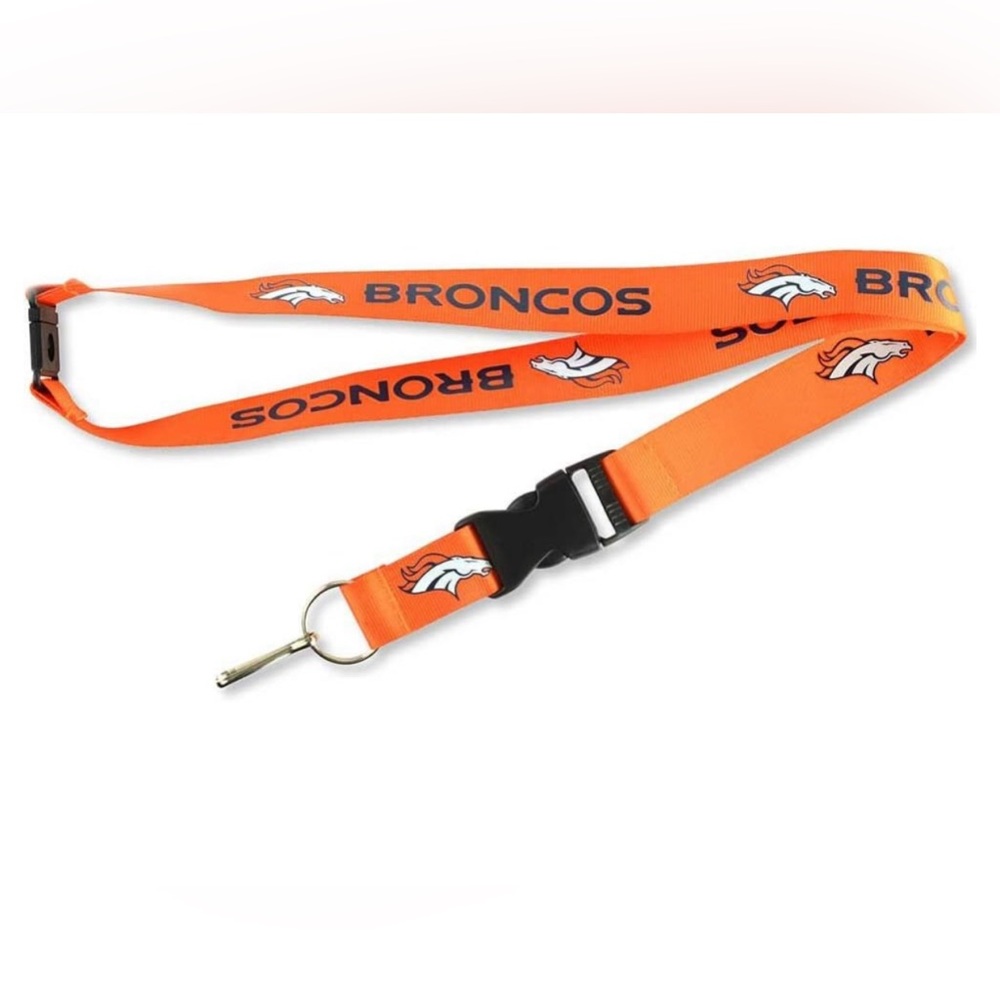 NWOT Broncos NFL Lanyard